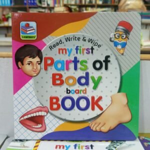 My first parts of body board book ok  M