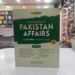 A compendium of Pakistan Affairs
