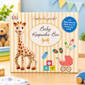 Baby keepsake box record book